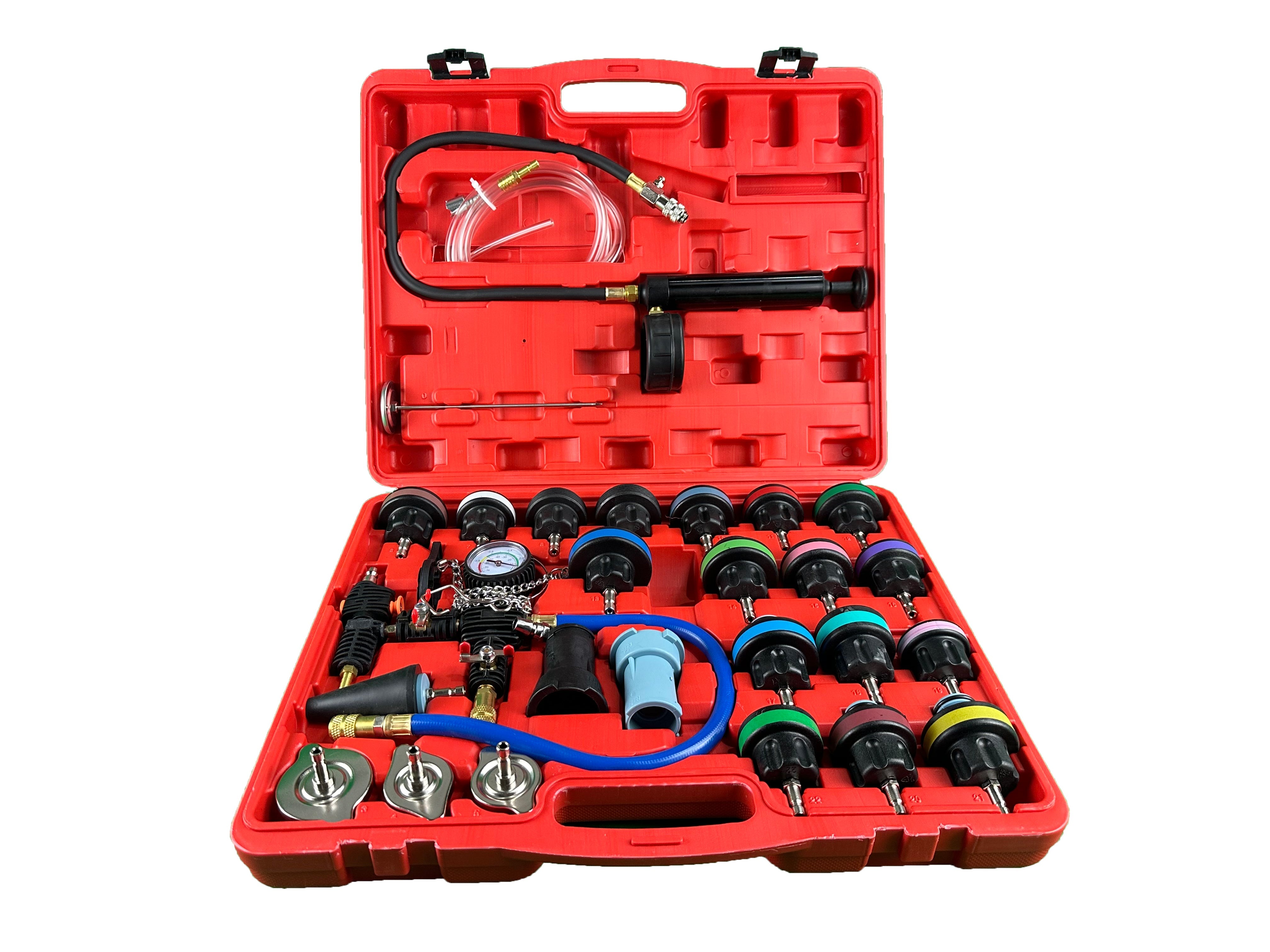 Hűtőrendszer ellenőrző tesztelő 28 darab GEBO TOOLS