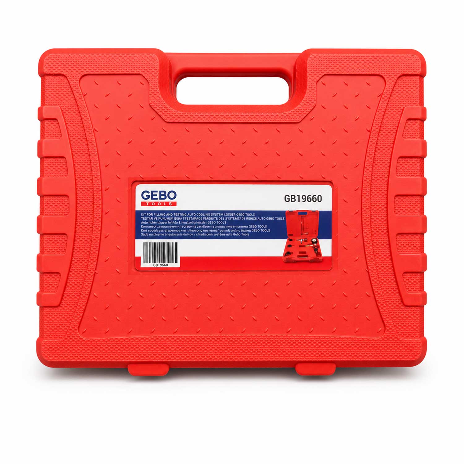 Hűtőrendszer feltöltő és tesztelő készlet GEBO TOOLS