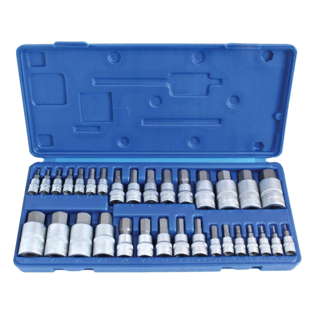 Imbusz bit készelet 1/4" 3/8" 1/2" 2 - 19 mm 32 db