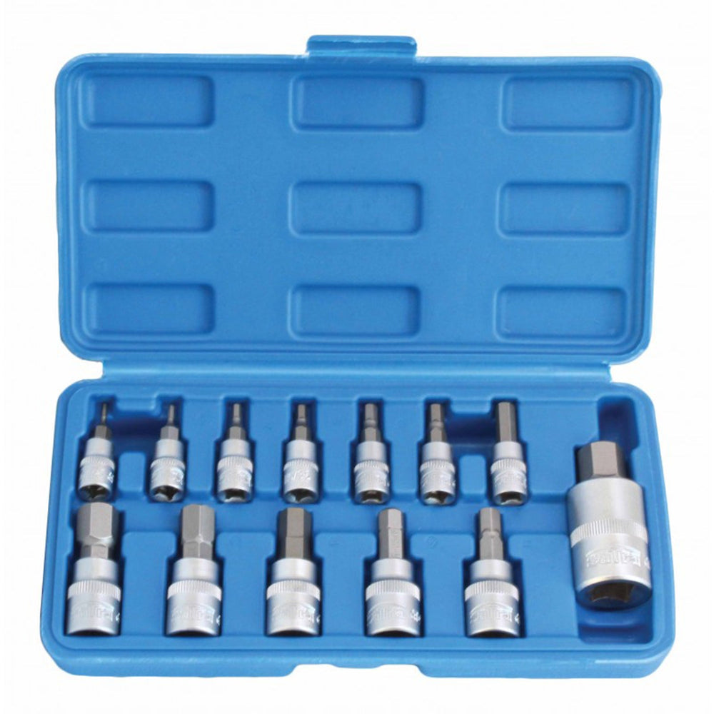 Imbusz bit készlet 1/2" 13 db