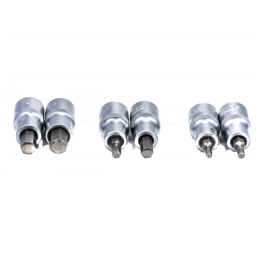Imbusz dugókulcs készlet 1/2" h4 - h12