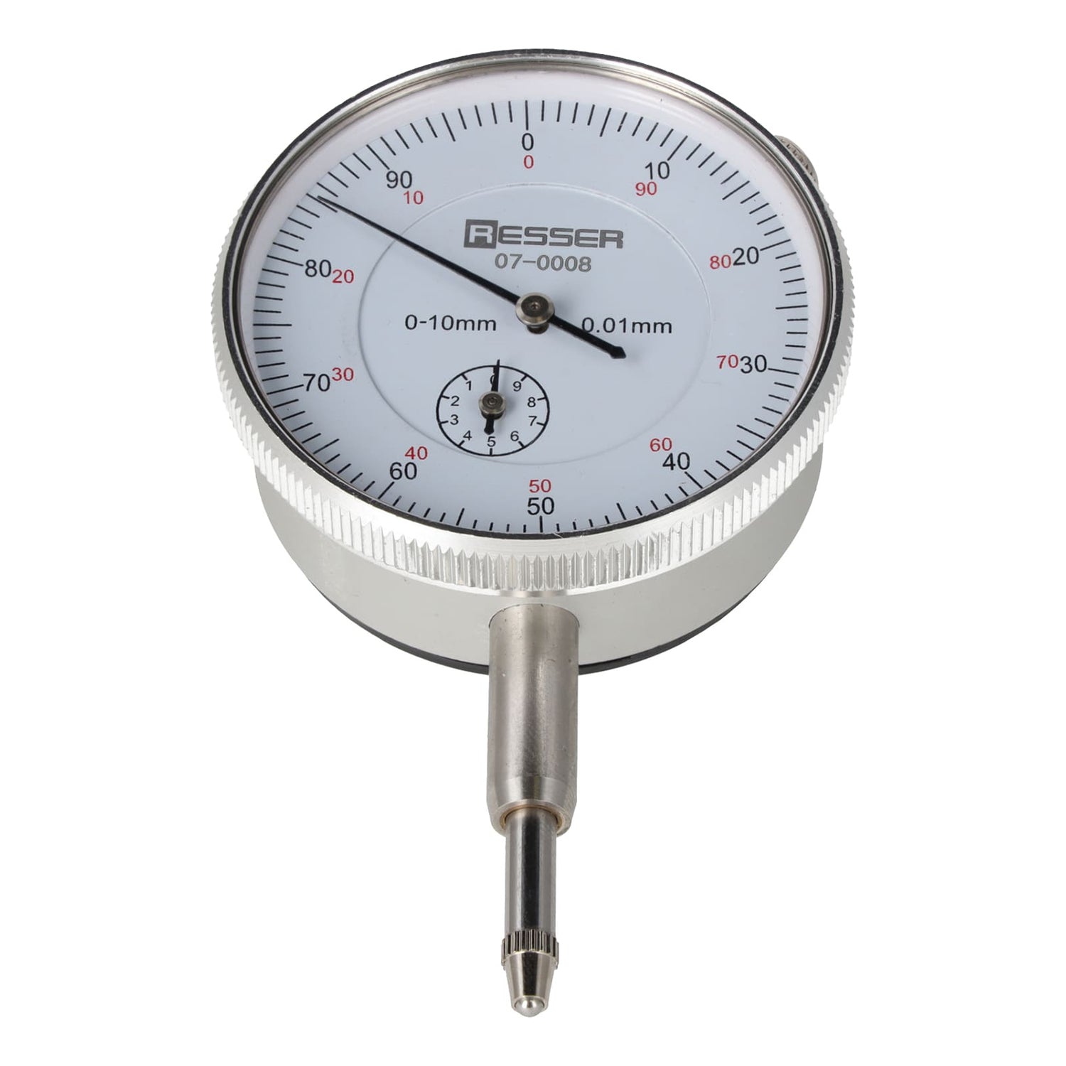 Indikátor óra 0-10mm 0.01 RESSER