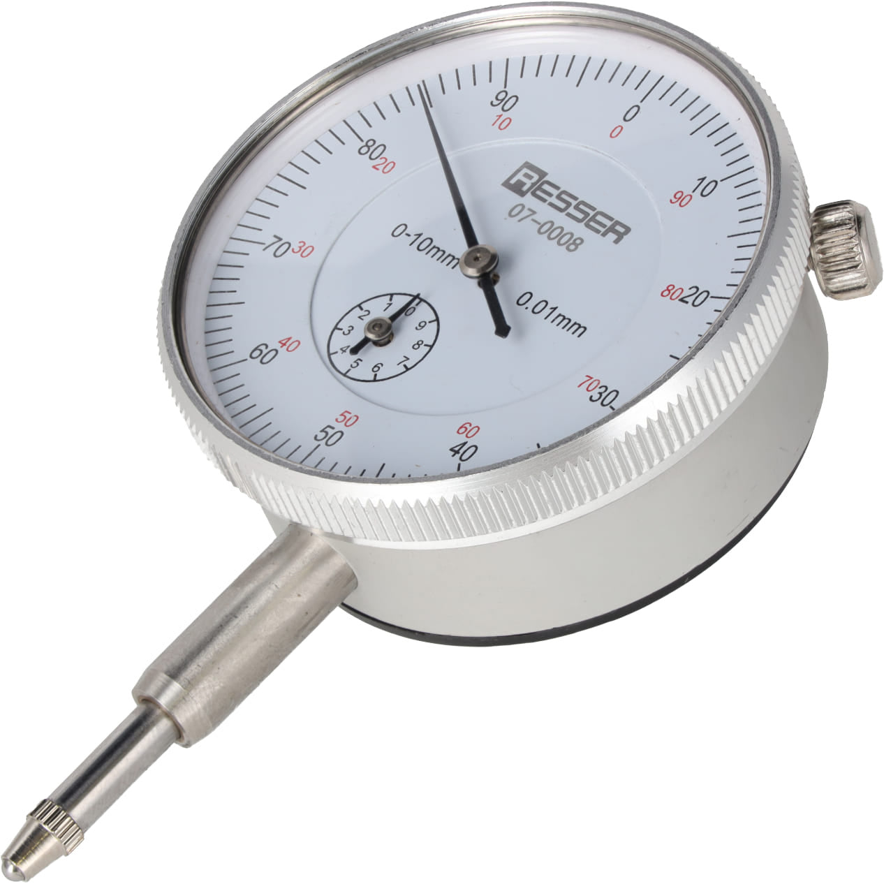 Indikátor óra 0-10mm 0.01 RESSER
