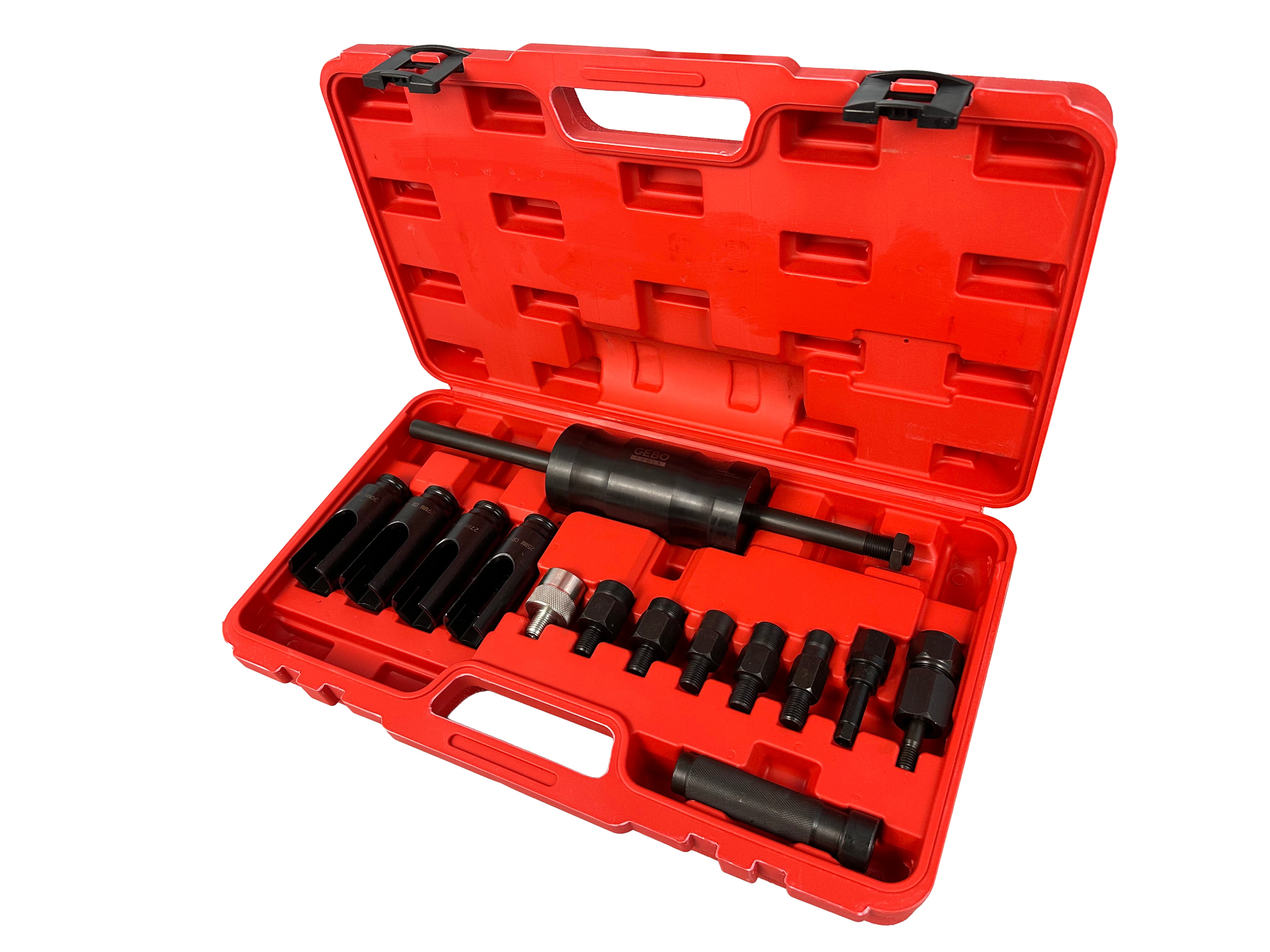Injektor - porlasztó kihúzó készlet diesel 14 db GEBO TOOLS