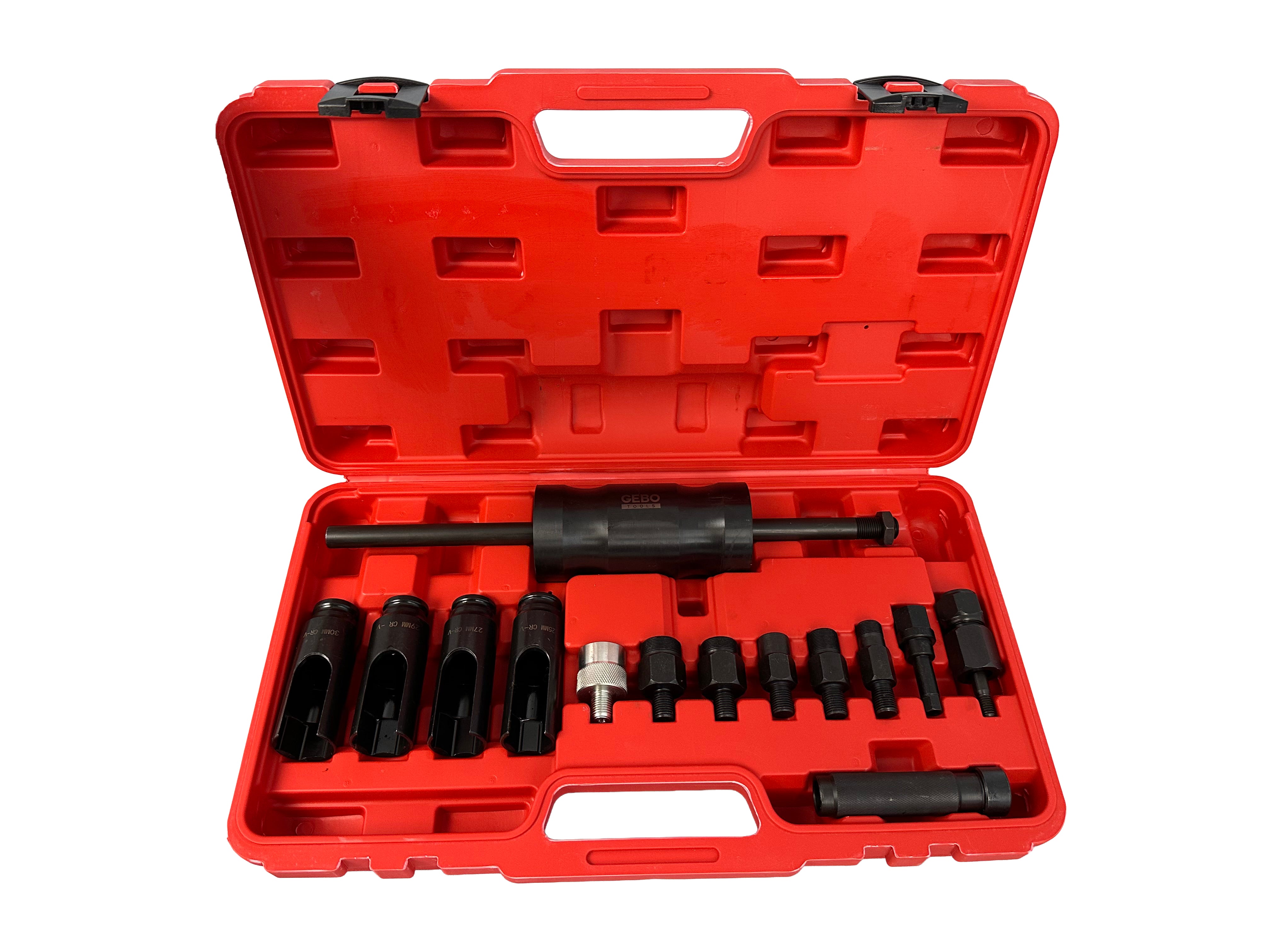 Injektor - porlasztó kihúzó készlet diesel 14 db GEBO TOOLS