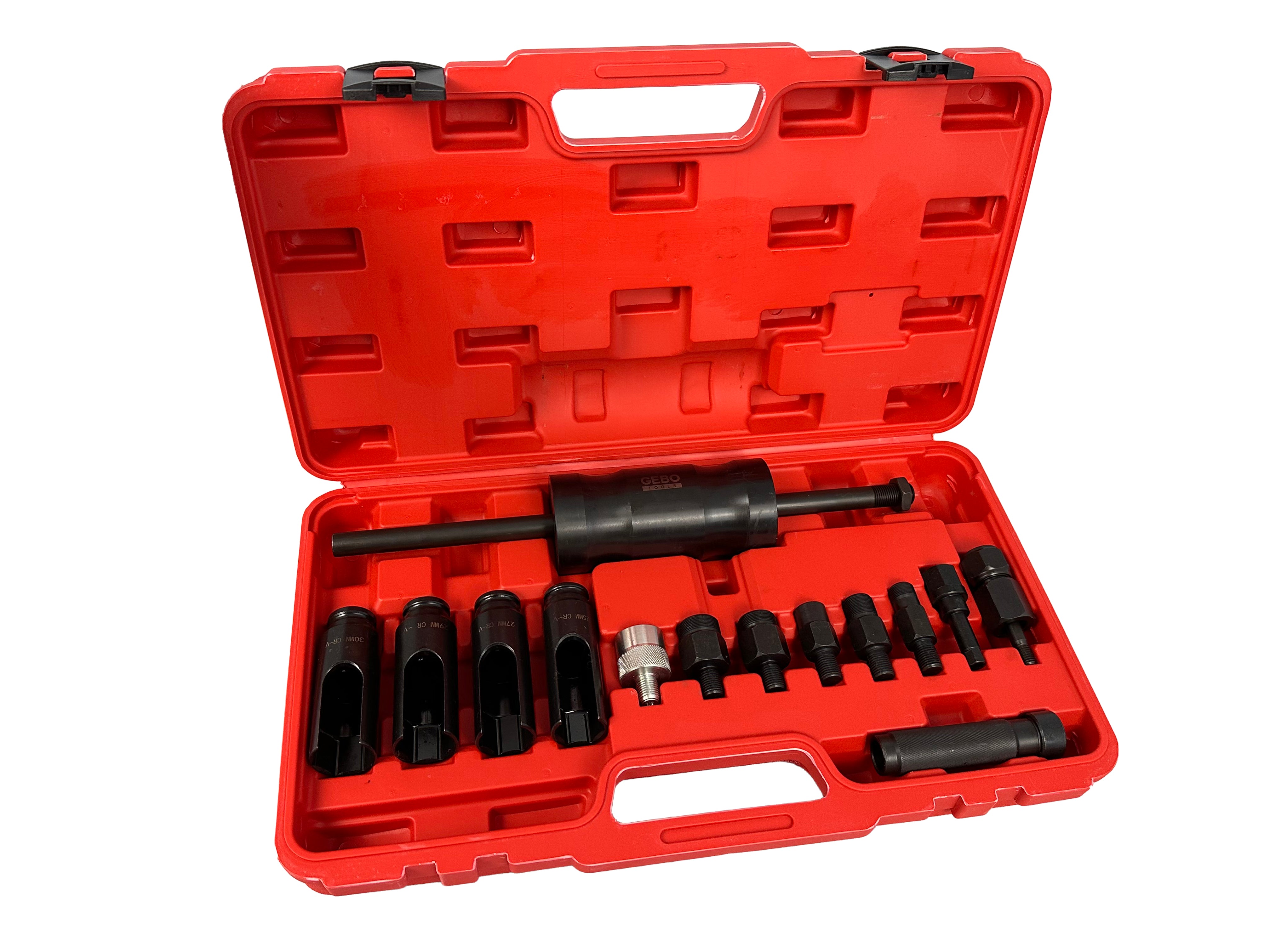 Injektor - porlasztó kihúzó készlet diesel 14 db GEBO TOOLS