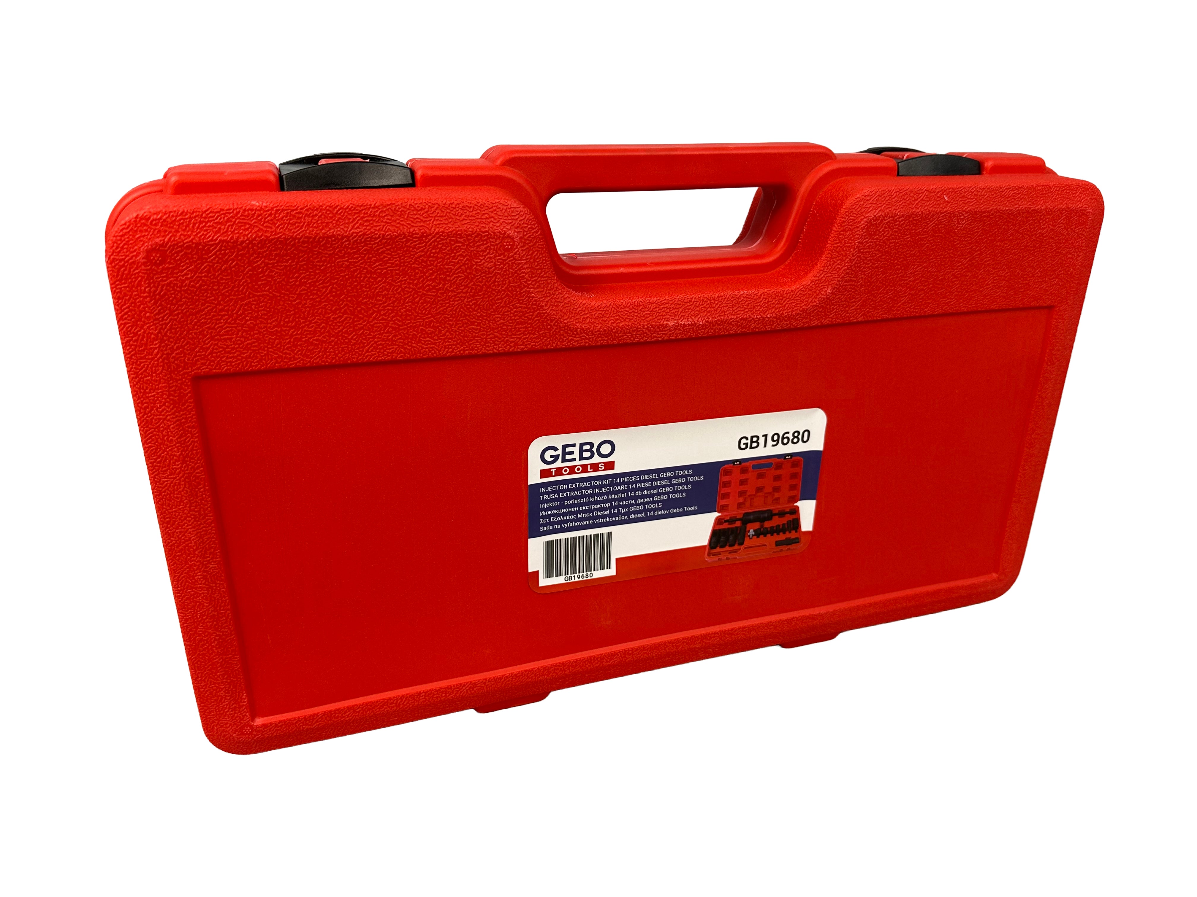 Injektor - porlasztó kihúzó készlet diesel 14 db GEBO TOOLS