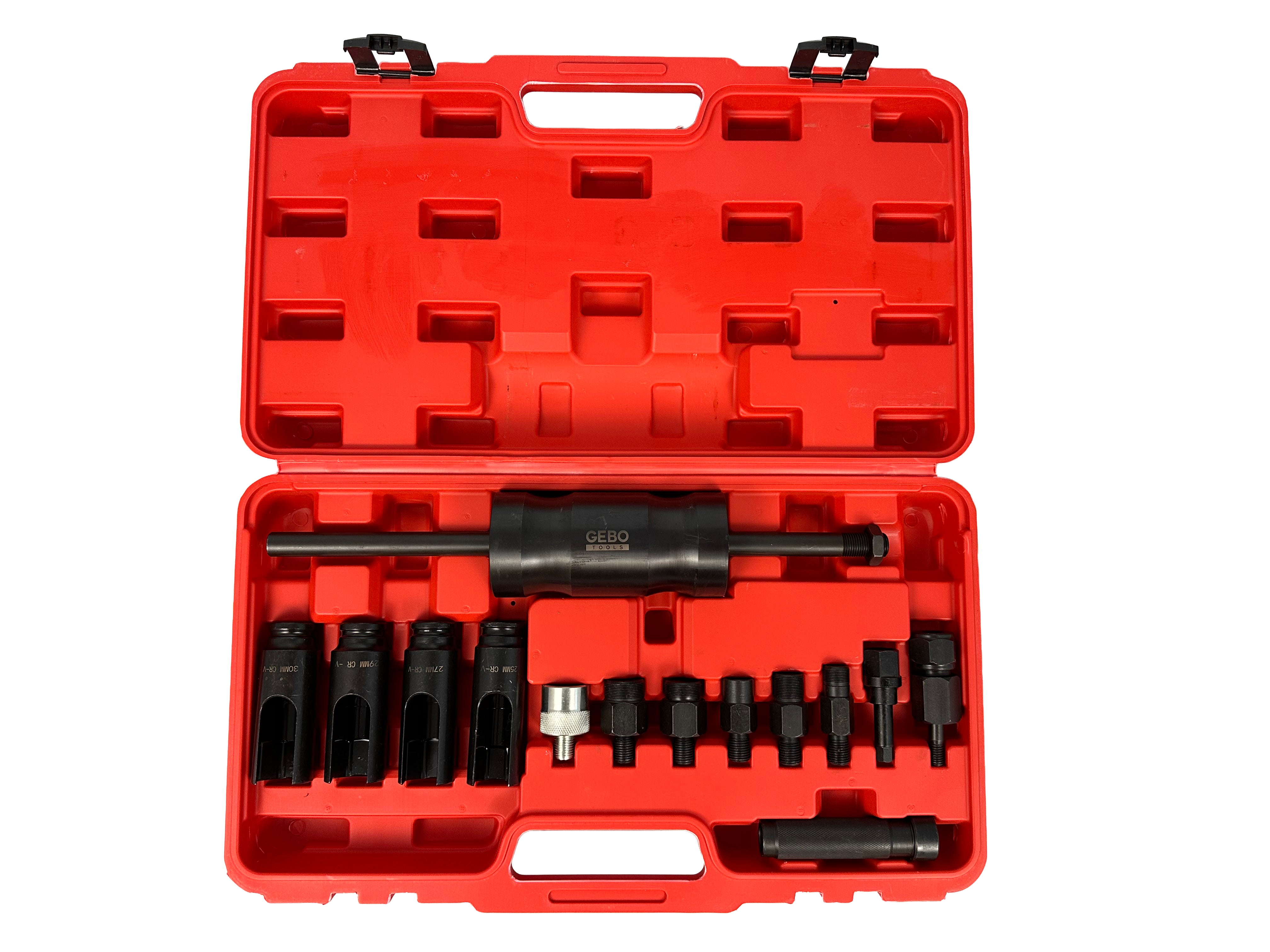 Injektor - porlasztó kihúzó készlet diesel 14 db GEBO TOOLS