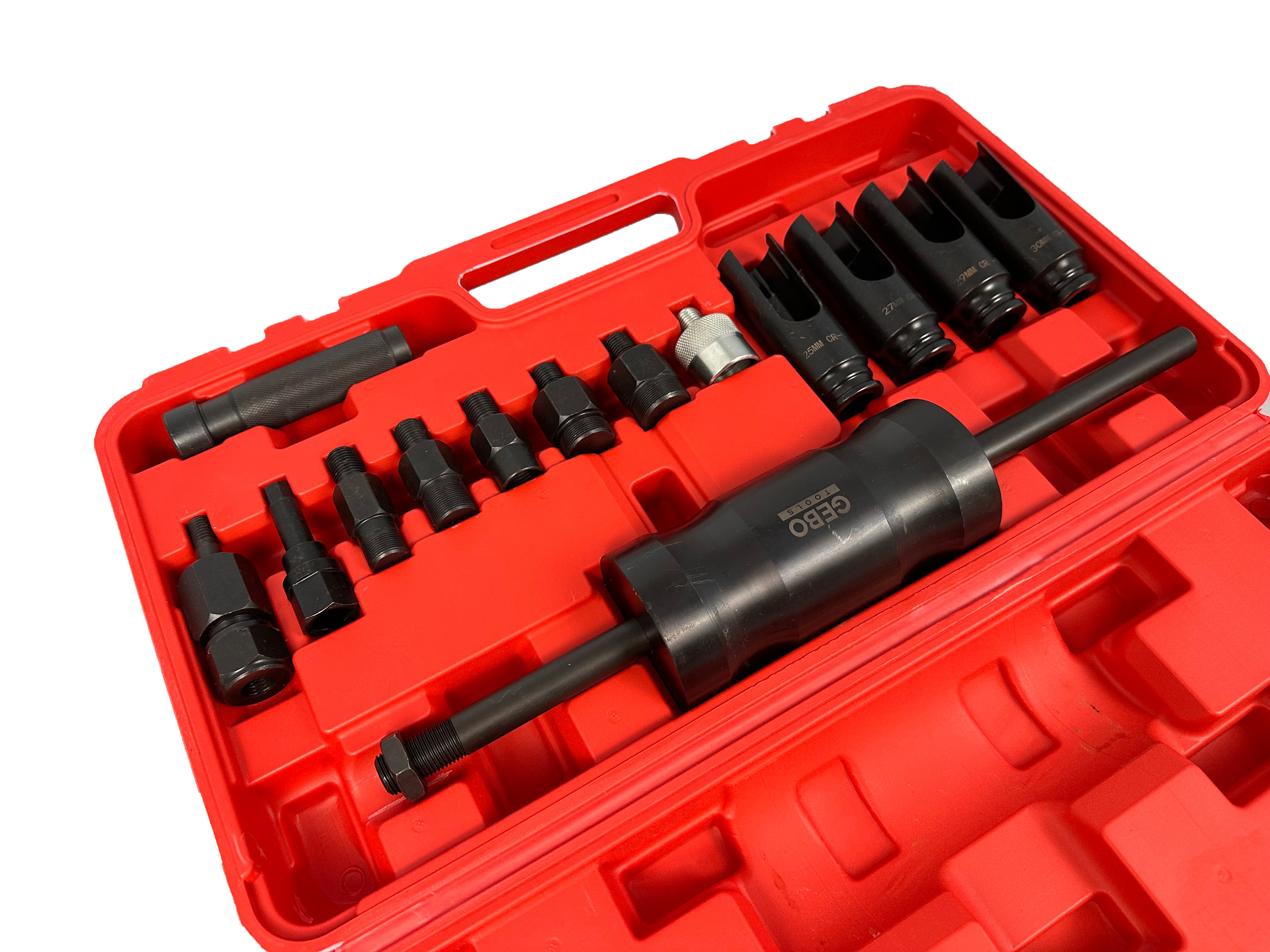 Injektor - porlasztó kihúzó készlet diesel 14 db GEBO TOOLS