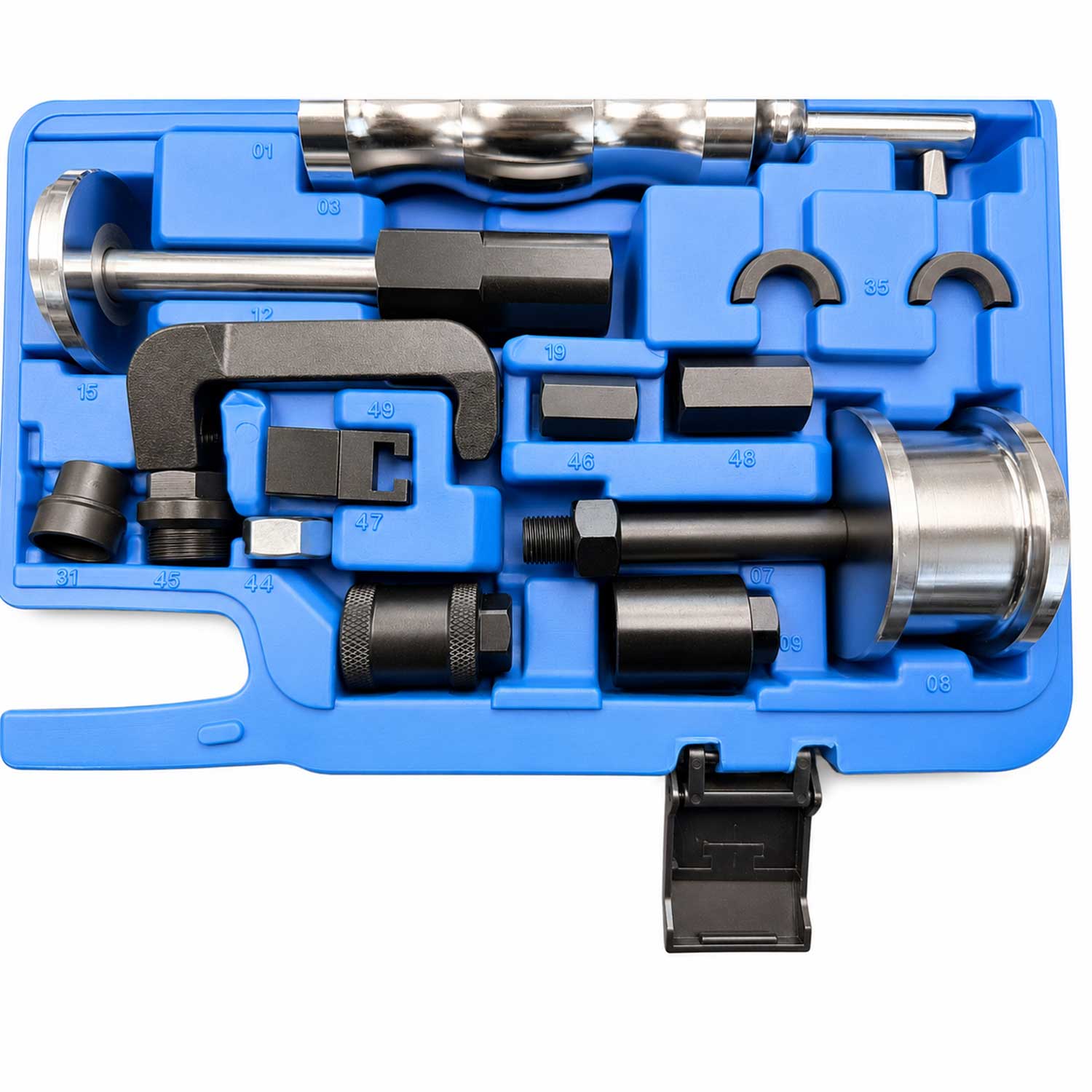 Injektor kihúzó készlet csúszókalapáccsal - diesel 40 db GEBO TOOLS