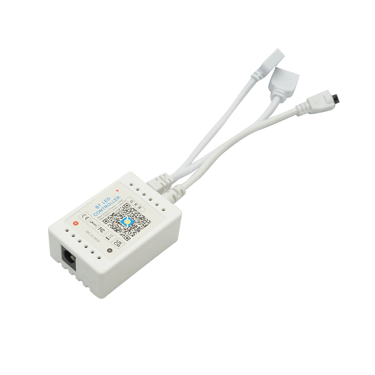 Intelligens LED szalag 2x15m, 24V távirányítóval, hangvezérléssel, bluetooth, USB app, 30m RGB IP20 Breckner Germany