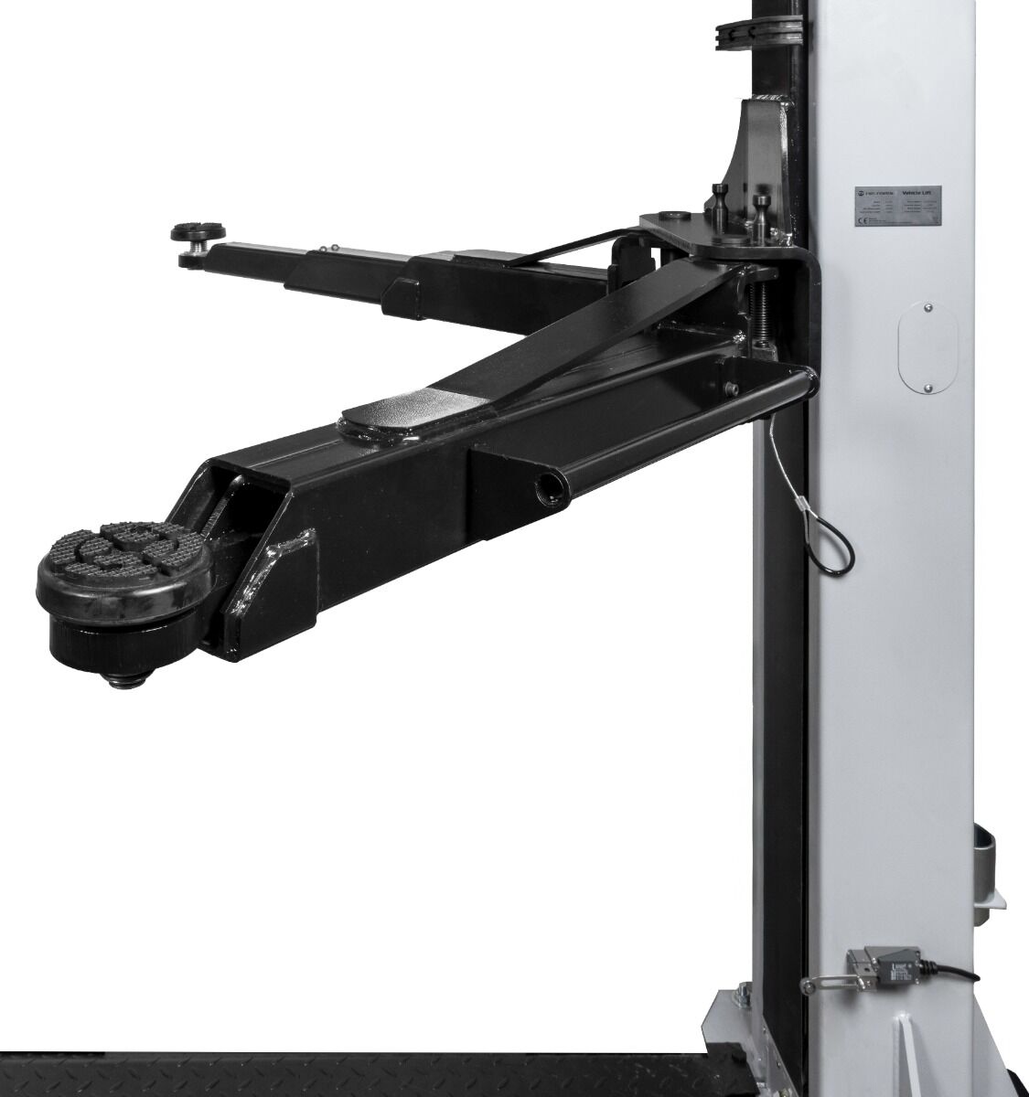 Elektrohidraulikus autóemelő kétoszlopos EL S 40E – 4 tonna, 230 V INVENTO