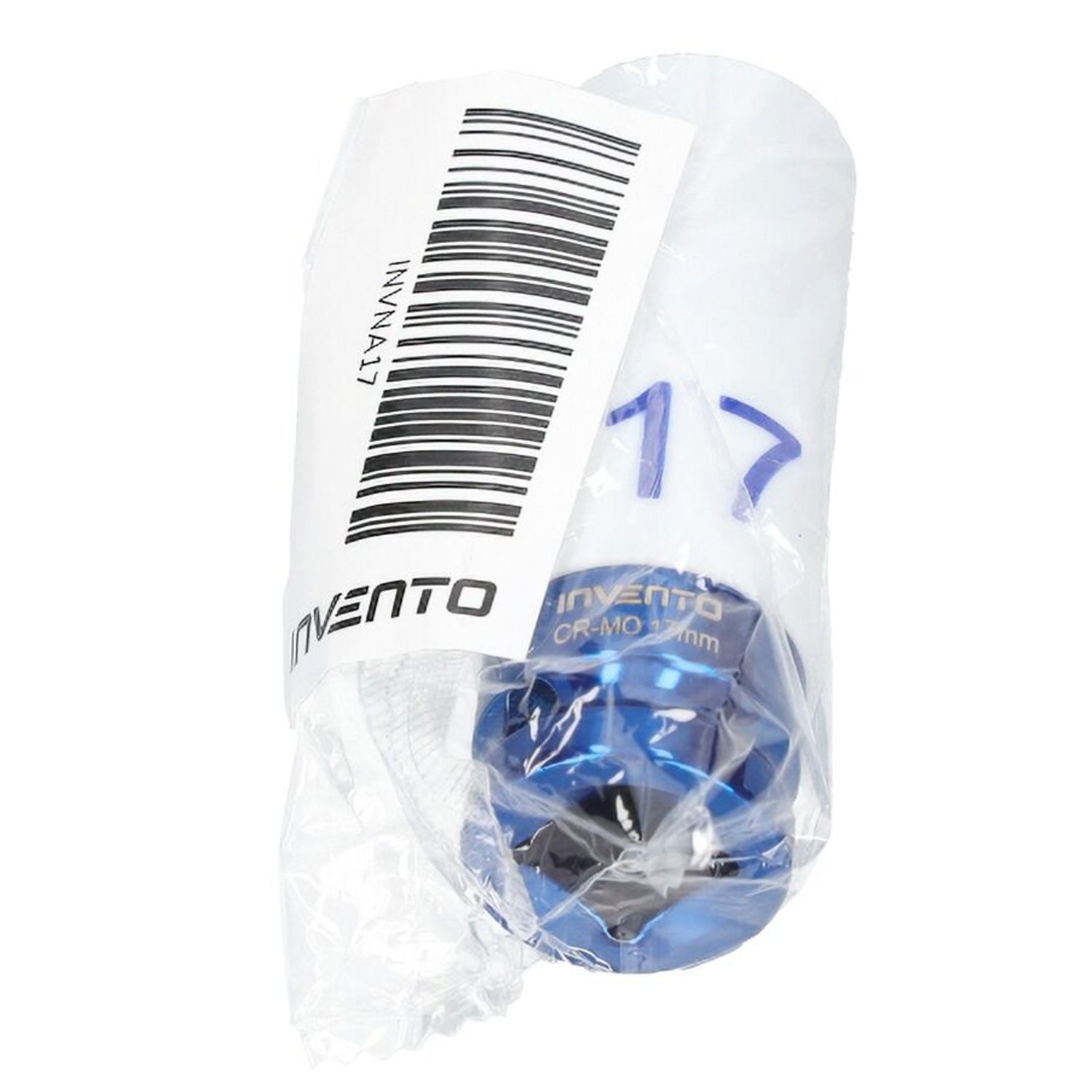 FELNI DUGÓKULCS BEVONATTAL 1/2" 17 MM INVENTO