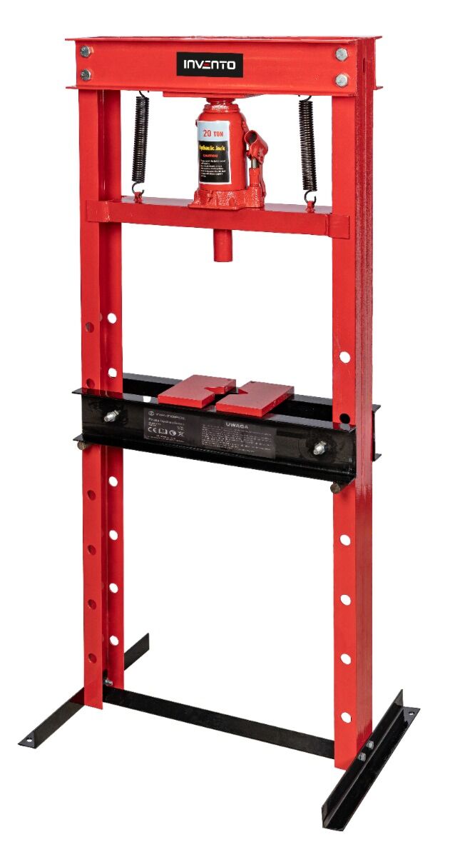 HIDRAULIKUS MŰHELYPRÉS 20T PALACK EMELŐVEL INVENTO