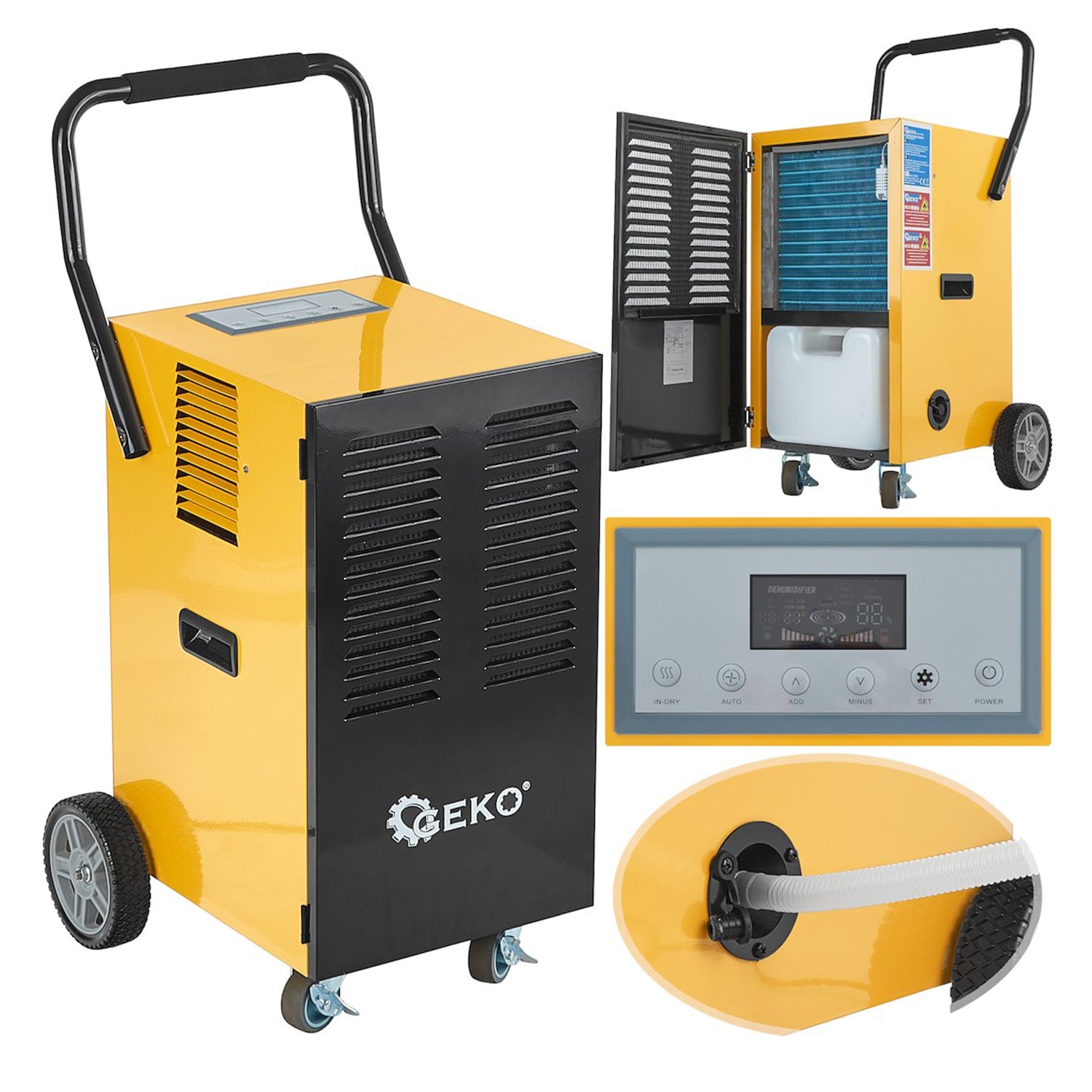 Ipari párátlanító 50l/25h 50-120m2 650W