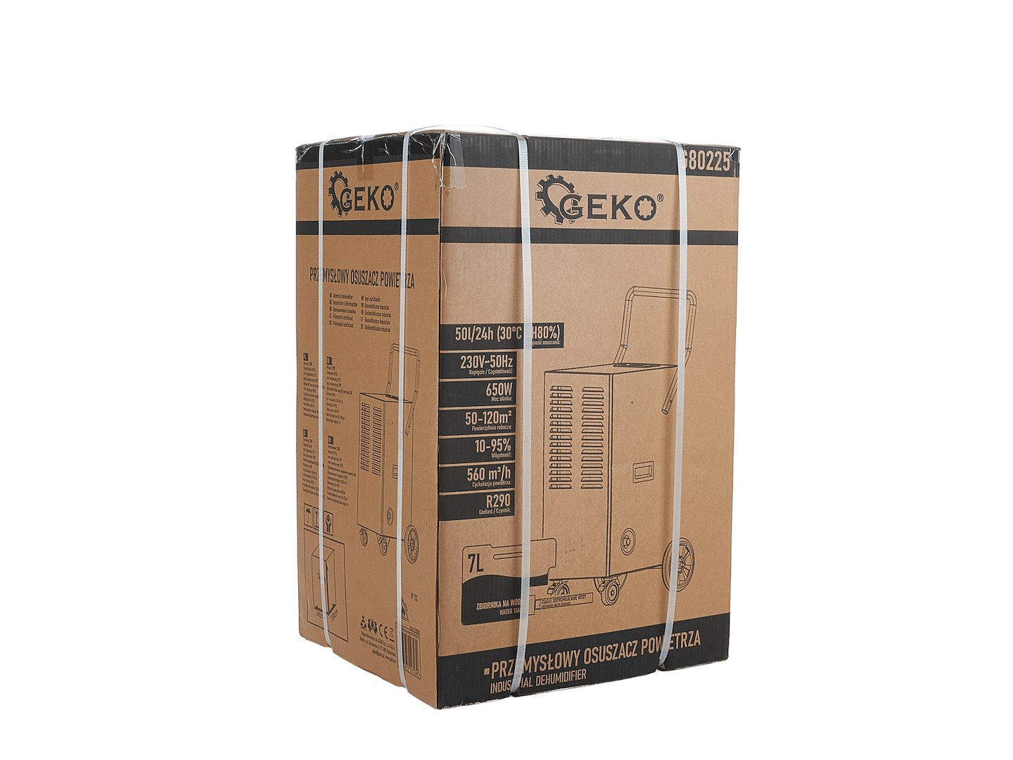 Ipari párátlanító 50l/25h 50-120m2 650W