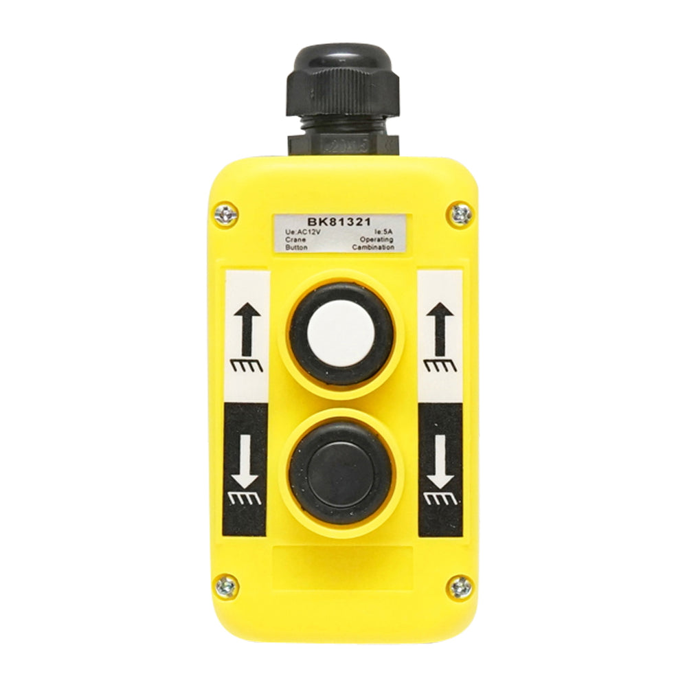 Ipari távirányító, 2 vezérléssel, 12V, BRECKNER GERMANY