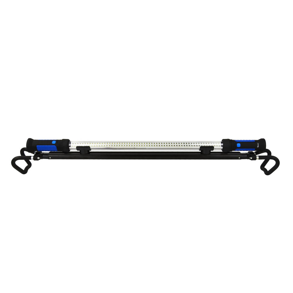 Újratölthető LED műhelylámpa motorháztetőhöz 120 LED 1,2–1,9 m 12/230 v