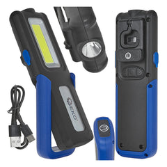 Újratölthető LED munkalámpa powerbank funkcióval 2000 mah 400 lm GEKO