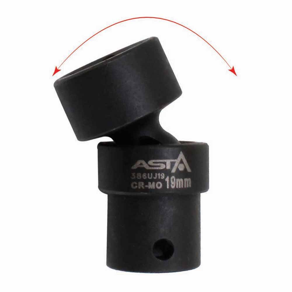Kardán csuklós dugókulcs készlet 3/8 10-19 mm 10 db ASTA