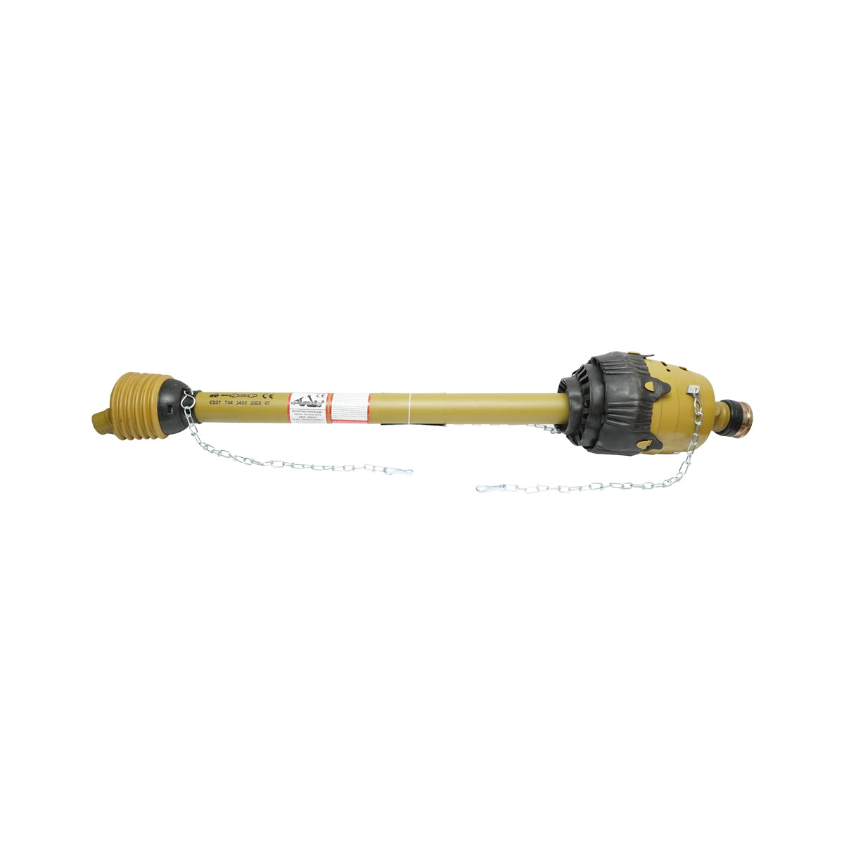 Kardántengely 1400 mm, T4, Z=6, 1 3/8", egy darab dupla kardáncsuklóval, kereszt 27x74,6 mm, Walterscheid típus