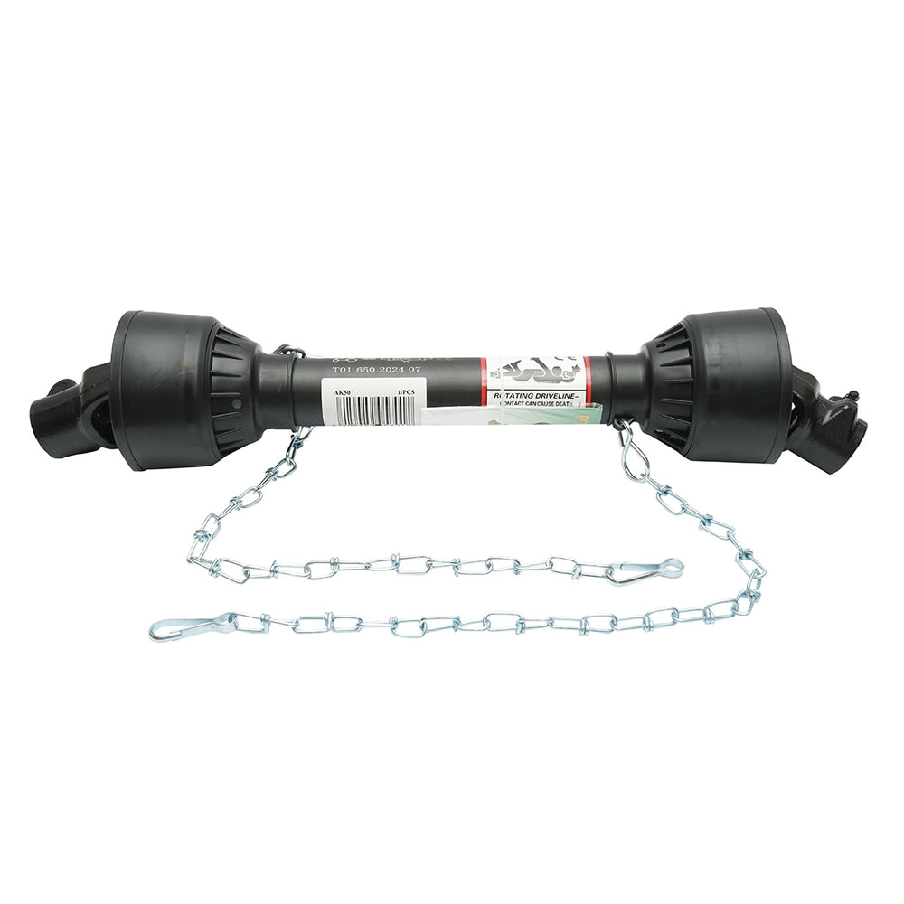 Kardántengely 650 mm, t1, kereszt 22x54 mm, spc típus, hároMSzög alakú csővel, 1 3/8" z=6