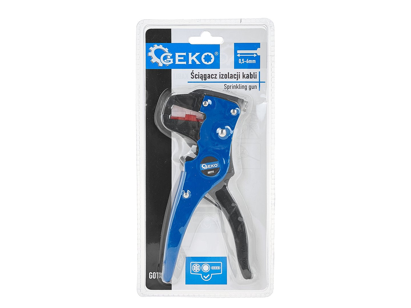 Kábel blankoló fogó 0.5-6 mm GEKO