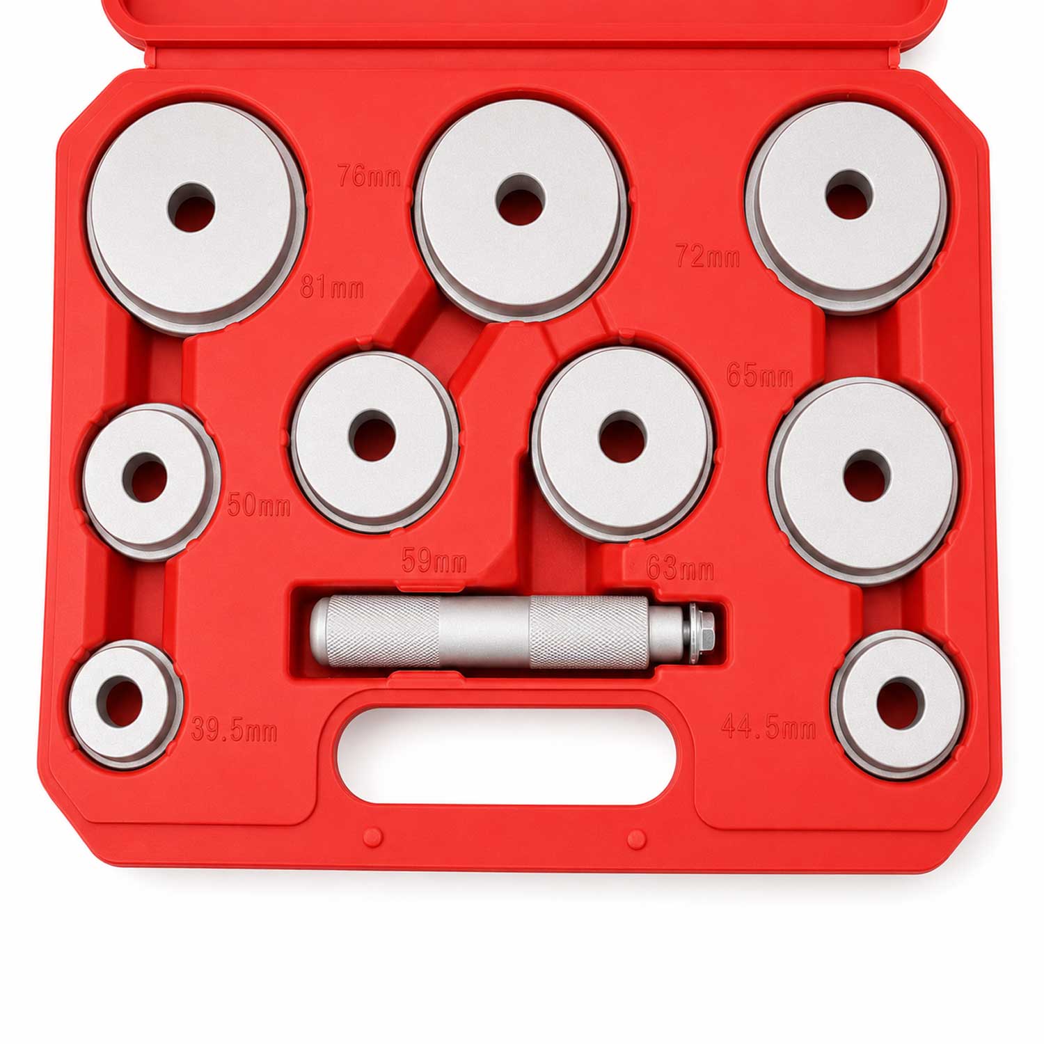 Kerékagy- és csapágy szerelő készlet 10 db GEBO TOOLS