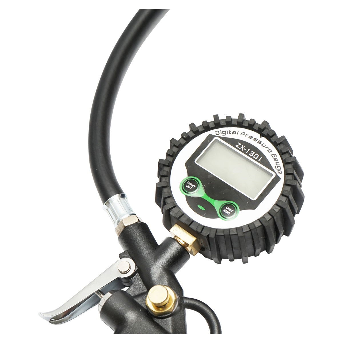 Kerékfújó pisztoly digitális manométerrel