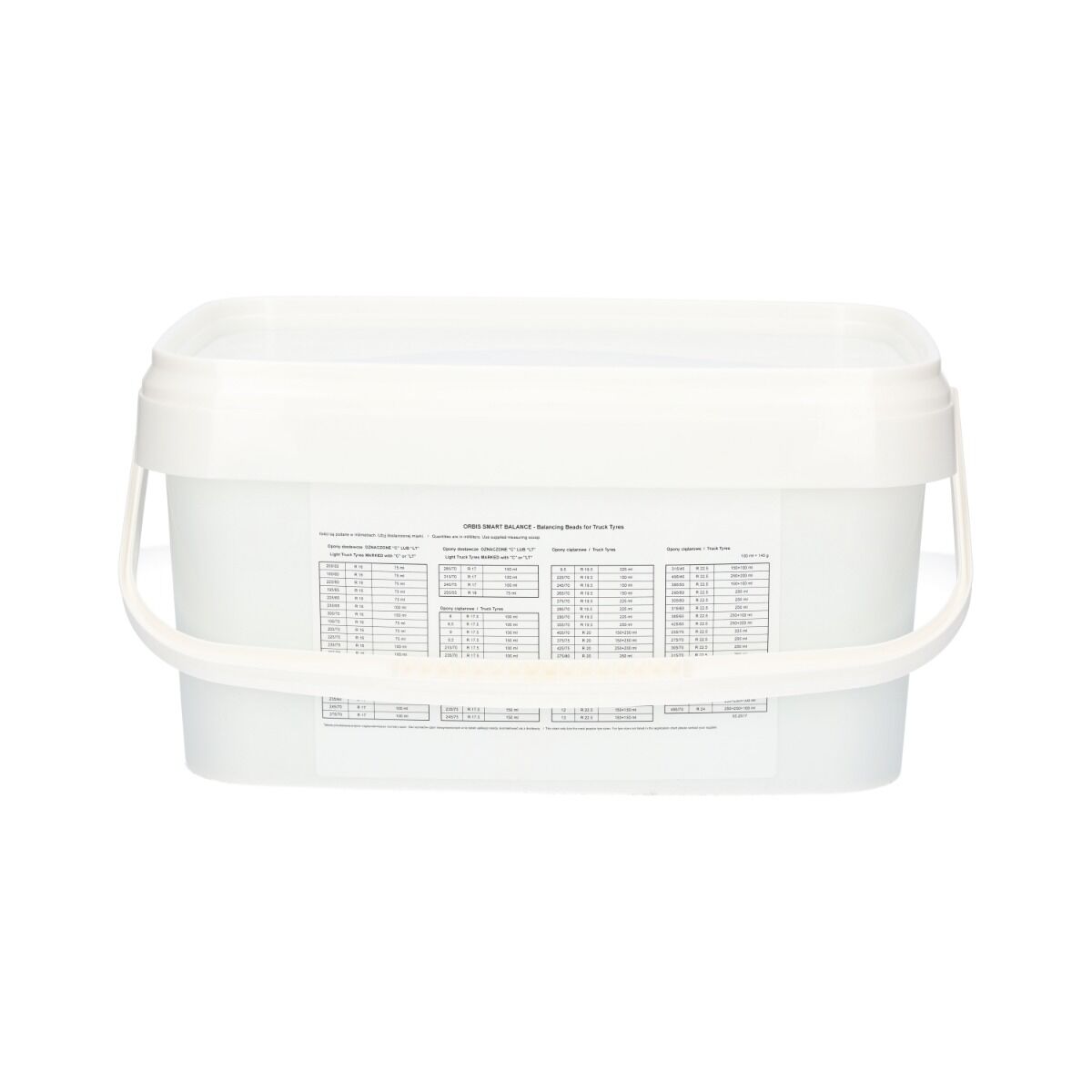 Kerékkiegyensúlyozó granulátum teherautókhoz 8 kg