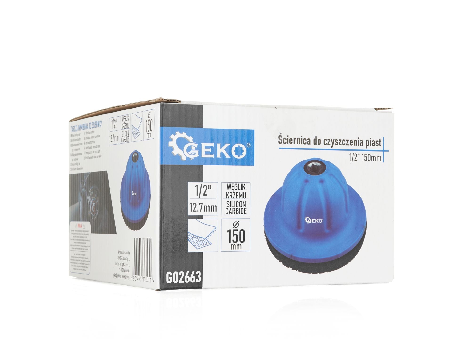 Kerékőr tisztító korong 1/2" 150 mm