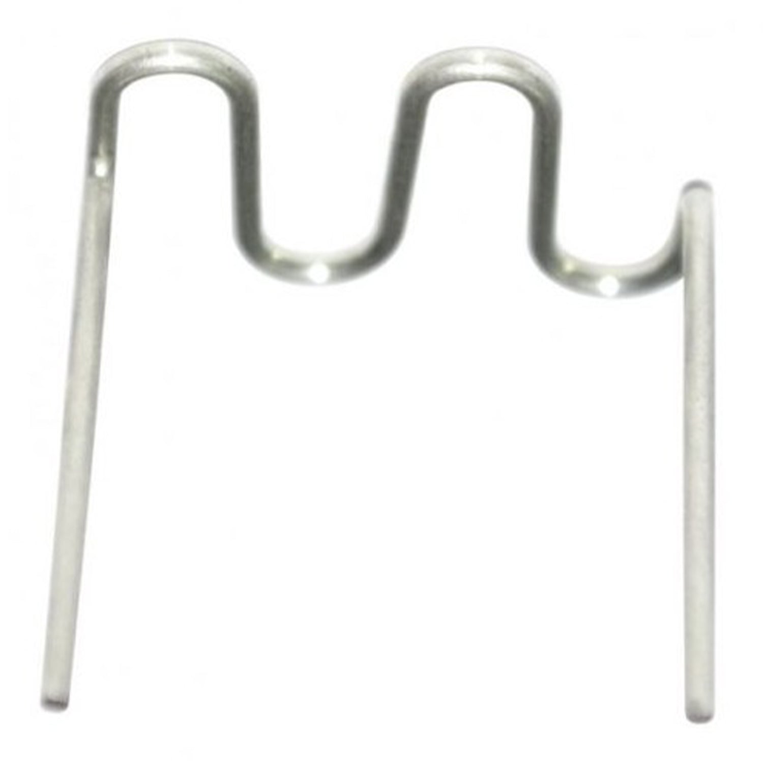 HULLÁM TÍPUSÚ ROZSDAMENTES ACÉL TŰZŐKAPOCS KÉSZLET MŰANYAG FORRASZTÁSHOZ 0.8 MM 100 DB