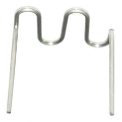 HULLÁM TÍPUSÚ ROZSDAMENTES ACÉL TŰZŐKAPOCS KÉSZLET MŰANYAG FORRASZTÁSHOZ 0.8 MM 100 DB