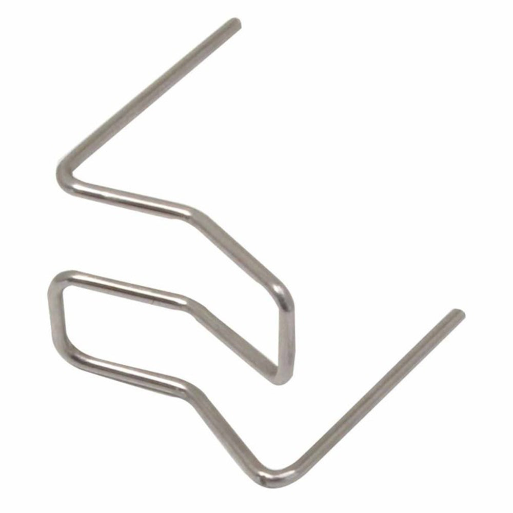Külső sarok tűzőkapocs készlet, homorú kivitelben, műanyag forrasztáshoz 0.8 mm 50 db