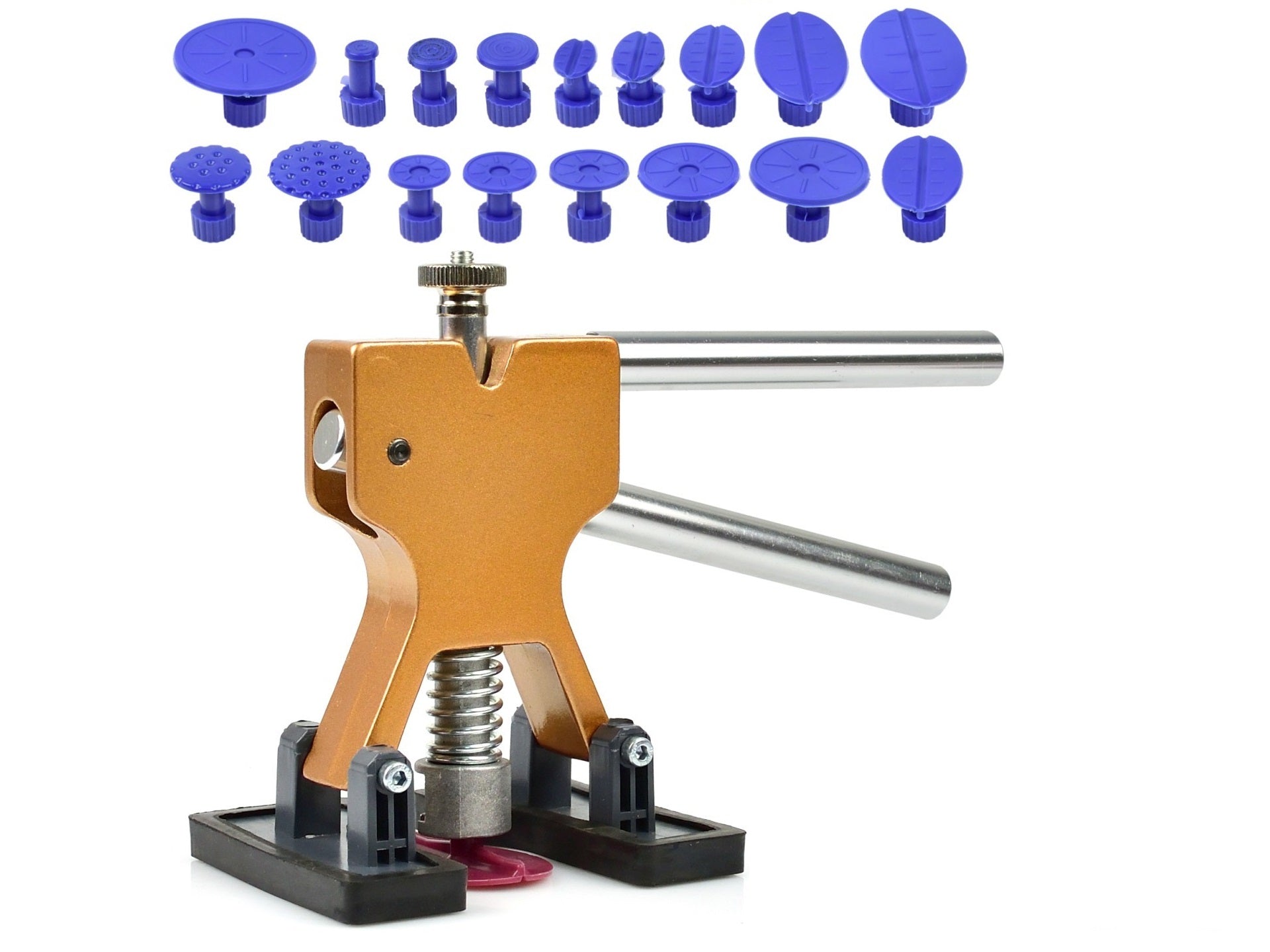 Könnyű horpadásjavító készlet 18 tapadókoronggal GEBO TOOLS