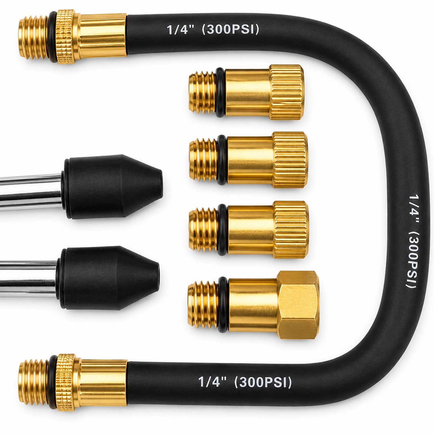 Kompresszió mérő készlet - benzin 8 db GEBO TOOLS