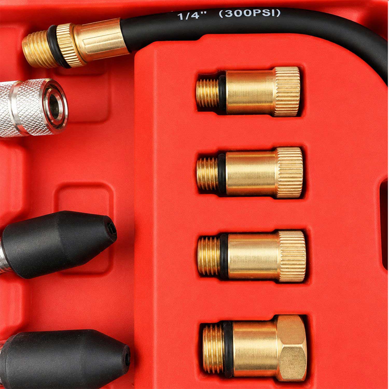 Kompresszió mérő készlet - benzin 8 db GEBO TOOLS
