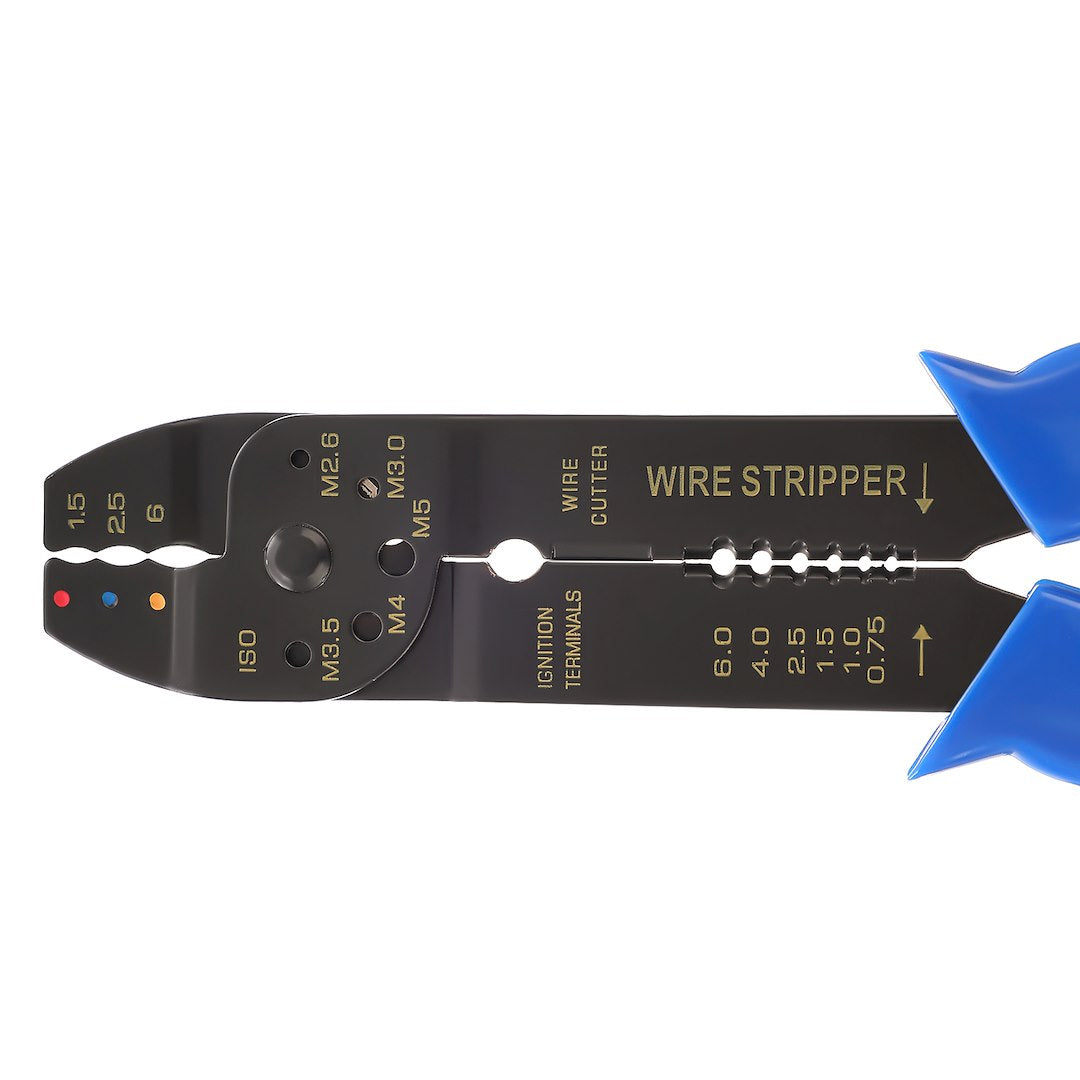 Krimpelő fogó 8" 0.5 - 5.0 mm² GEKO