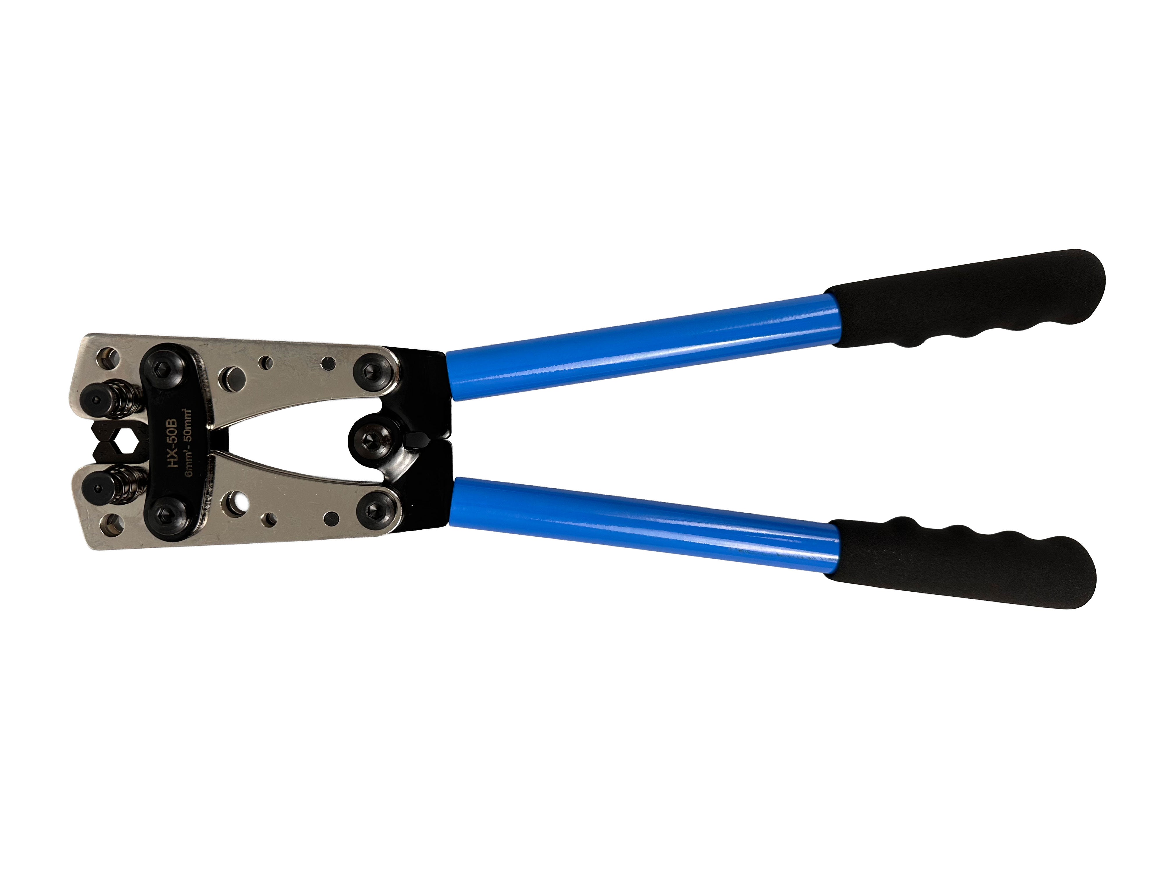 Krimpelő fogó nagy átmérőjű elektromos kábelekhez 6.0 – 50mm2 GEBO TOOLS