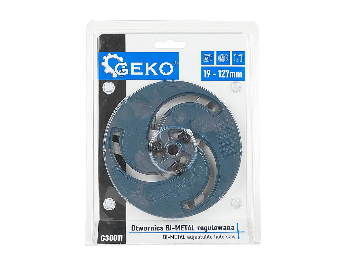 Körkivágó penge bi-metal 19–127 mm GEKO
