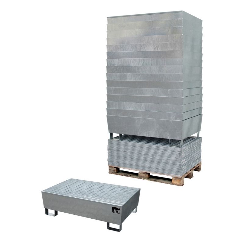 Kármentő tálca 2x200l