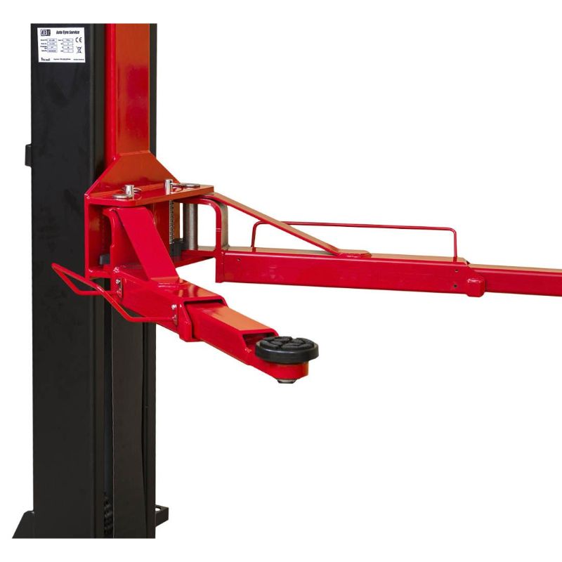 Kétoszlopos - csápos emelő automata zárkioldással - megerősített talppal 4 t 380 v