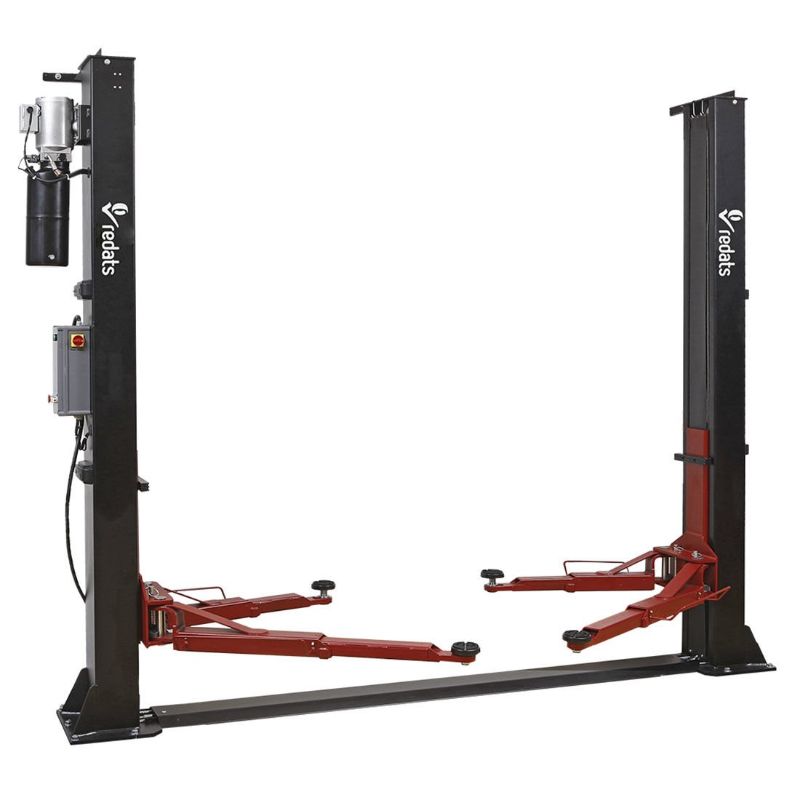 Kétoszlopos - csápos emelő automata zárkioldással 4 t 230 v