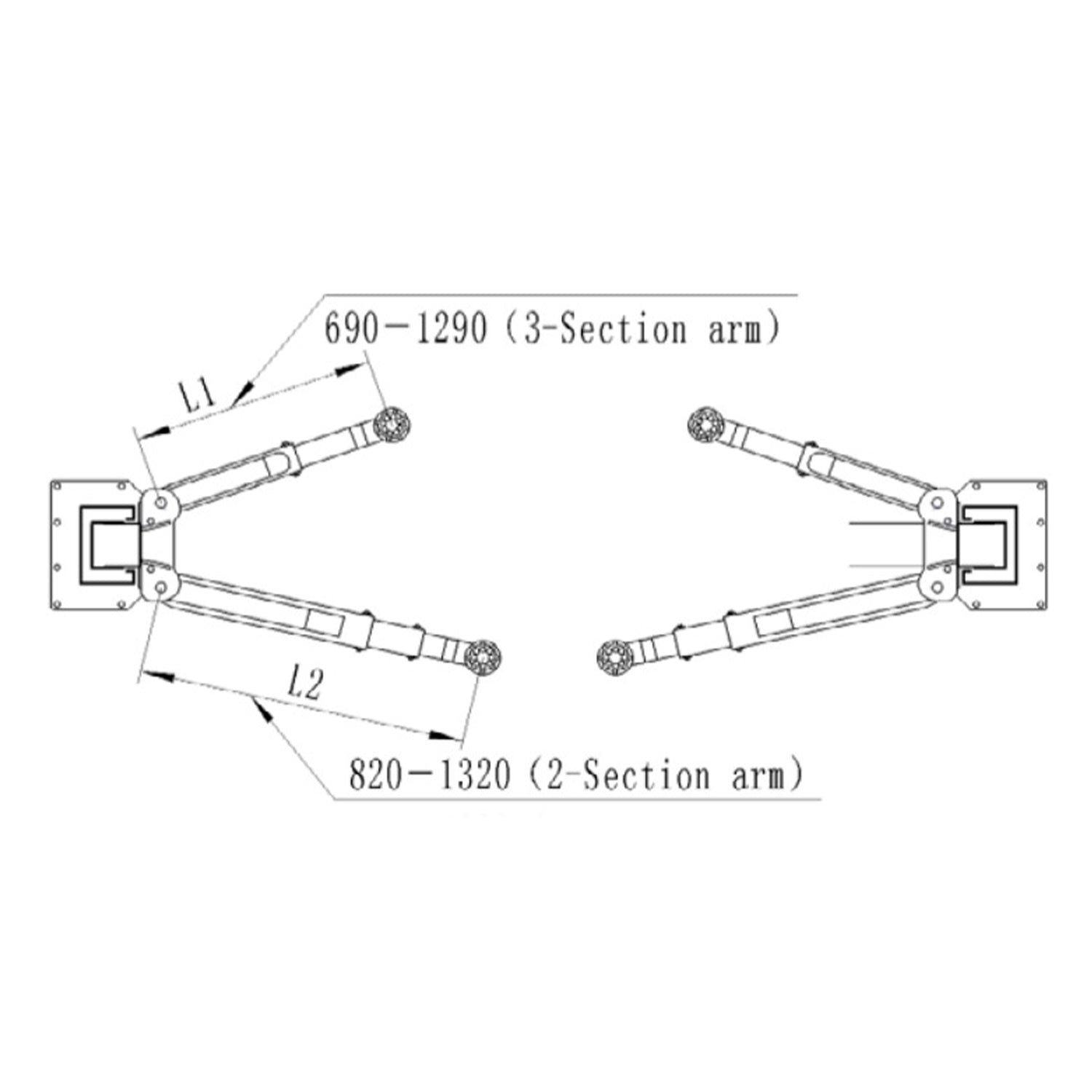 Kétoszlopos - csápos emelő automata zárkioldással 4 t 380 v INVENTO