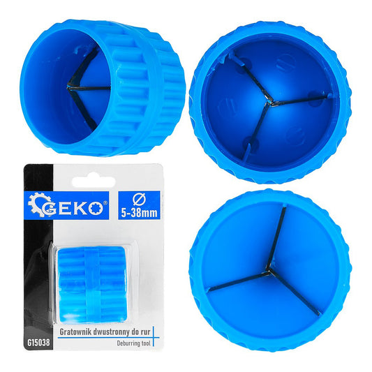 Kétvégű csőbelső sorjázó 5–38 mm GEKO
