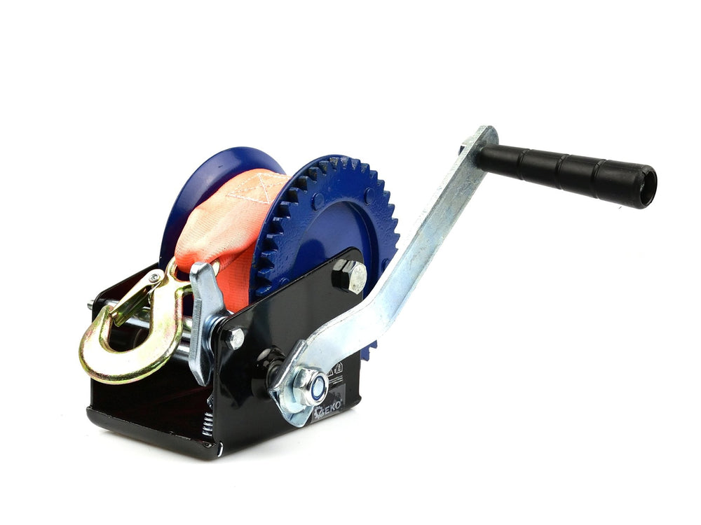 Kézi csörlő hevederrel 7m 545kg