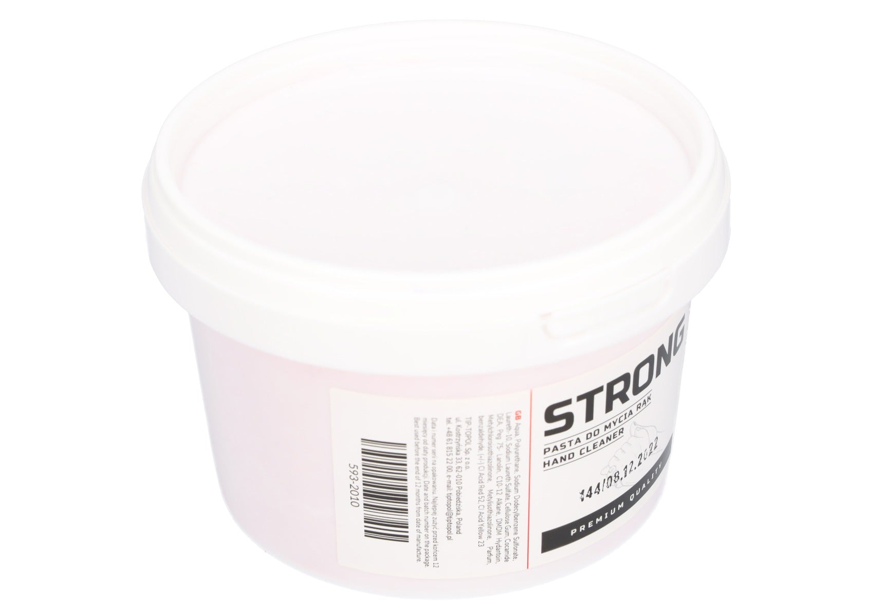 Kéztisztító paszta 0,5 l strong INVENTO