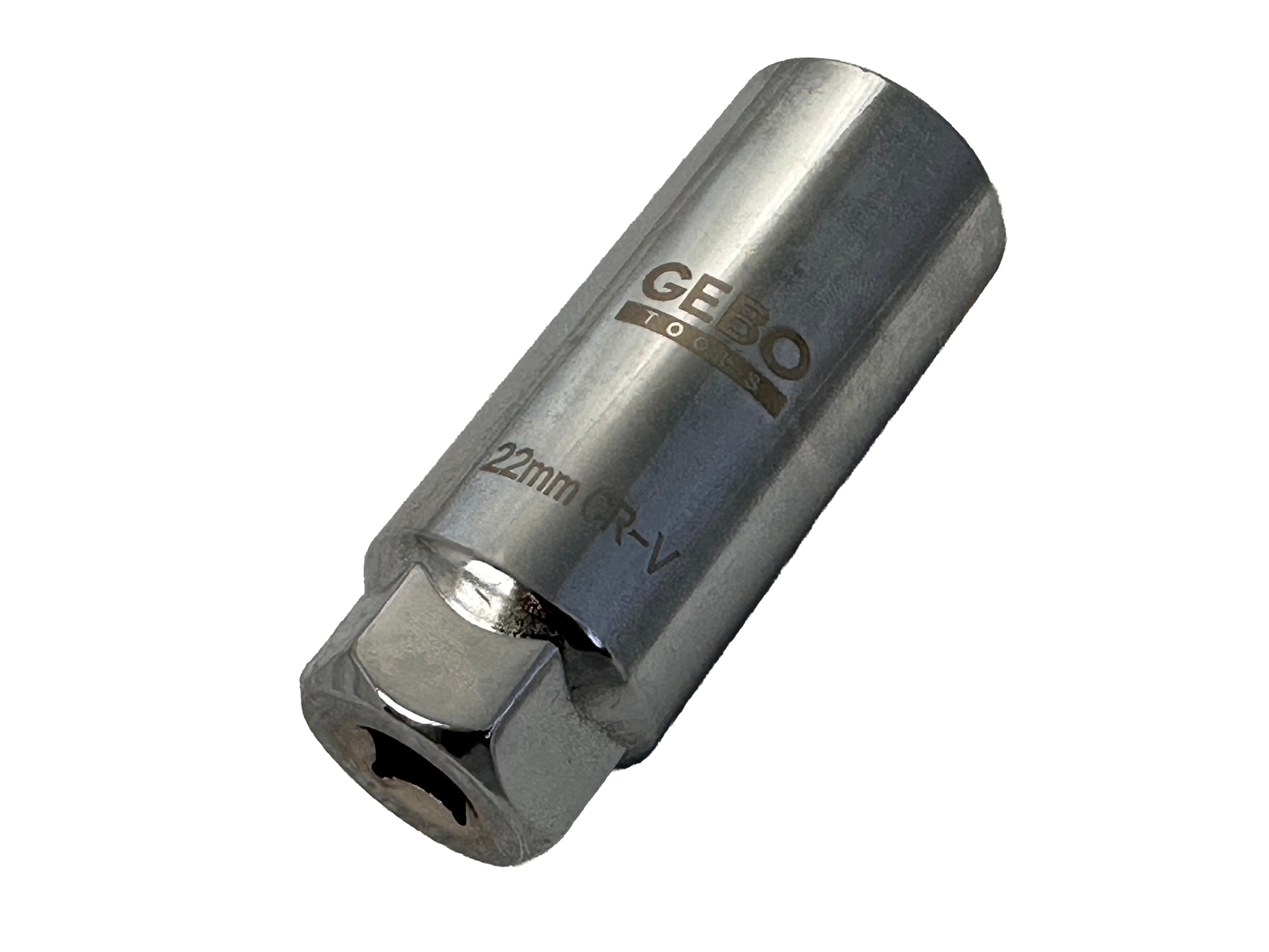 Lambda szonda kulcs 3/8" 22 mm 8 mm bemetszéssel GEBO TOOLS
