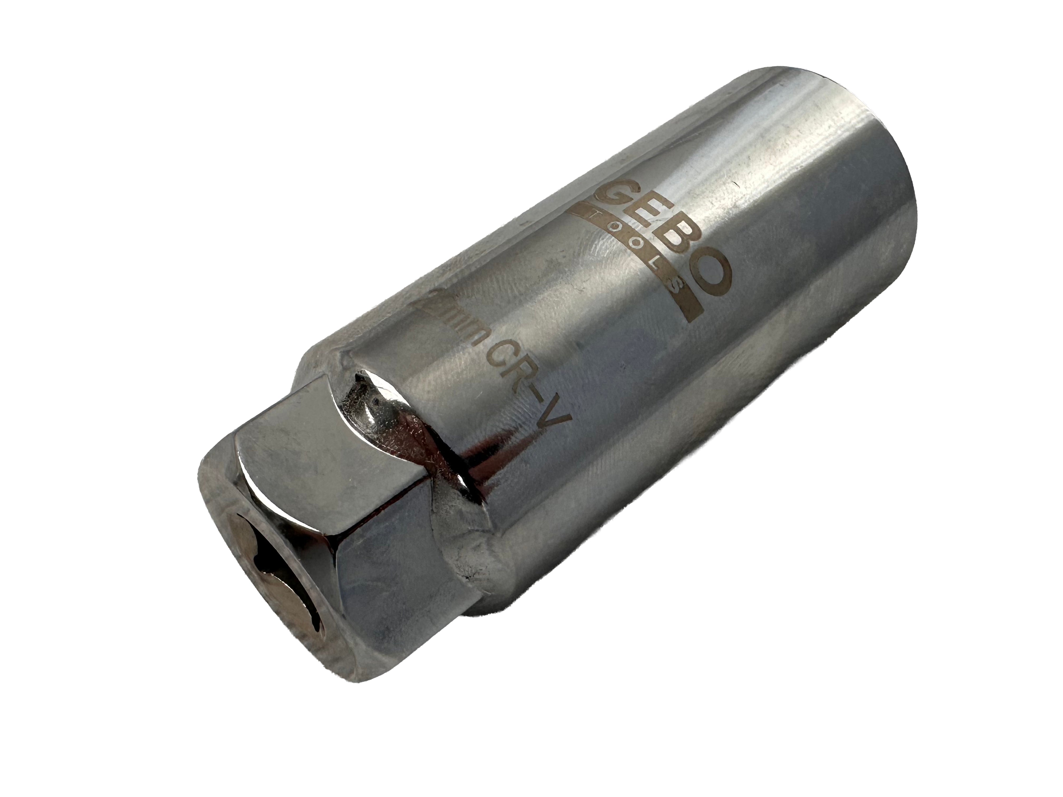Lambda szonda kulcs 3/8" 22 mm 8 mm bemetszéssel GEBO TOOLS