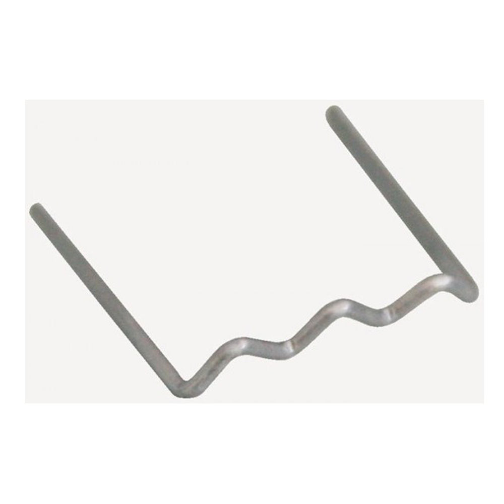 Lapos rozsdamentes acél tűzőkapocs készlet műanyag forrasztáshoz 0.8 mm 100 db